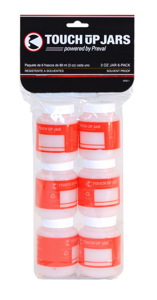 Preval 3 oz. Plastic Product Container with Cap and Dip Tube